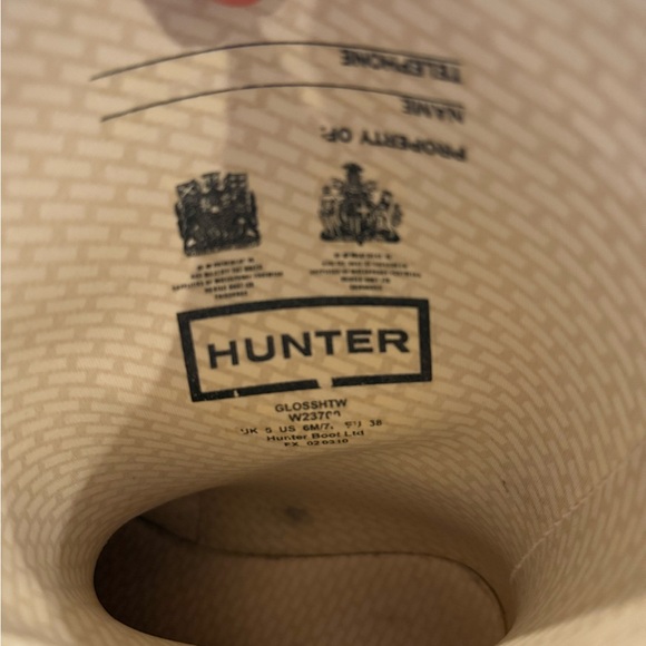 Women’s Hunter Boots with removable fleece insert - Picture 7 of 9